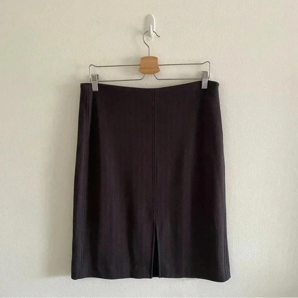 M.M.‎ Lafleur Skirt Brown Sz 12